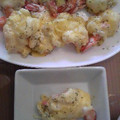 four santa's cooksnap of when they made 簡単豪華　えびのマヨグラ.