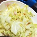 さとあり！'s cooksnap of when they made レタスの味噌マヨエッグサラダ.