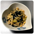 K0A9O0R8U♪'s cooksnap of when they made 若芽とエノキとお豆のナムル.