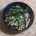 nosso's cooksnap of when they made えごま油入り☆サバ缶 青しそ 小ネギ納豆.