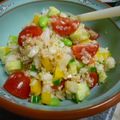 卯月のうさぎ２０１４'s cooksnap of when they made キヌアのサラダ.