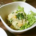 あず7225's cooksnap of when they made ＊菜の花＆ひよこ豆のクスクス＊.