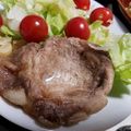 キャシーキャサリン's cooksnap of when they made 豚ロース肉の塩こしょう焼き☆.