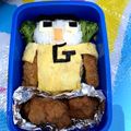 ゆーちん☆☆'s cooksnap of when they made ミラクルぐっち キャラ弁に♪.