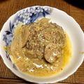 shiho_mmm's cooksnap of when they made ハンバーグのクリーム粒マスタード煮.