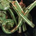 ＊ono＊'s cooksnap of when they made 山菜美味しい！こごみの胡麻油醤油和え.