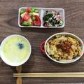 ma___111's cooksnap of when they made ■簡単!ウマイ■ベーコン納豆チャーハン■.