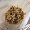 みゃじま's cooksnap of when they made レンジで簡単ごぼうのきんぴら.