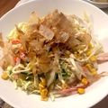 ちゃおわん's cooksnap of when they made サラダうどん.