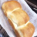 ユカtoマオマオ's cooksnap of when they made パウンドケーキの型で♪ミニ食パン.