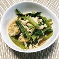 なびろめ's cooksnap of when they made 小松菜とあげとえのきのさっと煮.