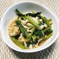 なびろめ's cooksnap of when they made 小松菜とあげとえのきのさっと煮.