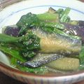 tsuma☆'s cooksnap of when they made 茄子とほうれん草の♪ナムル♪.