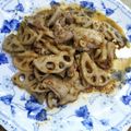 しのばぁたん's cooksnap of when they made 蓮根と豚肉炒め♪.