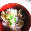 クックHL2F2Q☆'s cooksnap of when they made あさりのうまみを塩味で味わう　おかゆ♪.