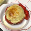 白竜君のママ's cooksnap of when they made もち麦inパプリカ肉詰め トマトソース.
