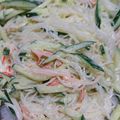 あべぽん's cooksnap of when they made 簡単おつまみ　春雨のわさびマヨサラダ.