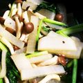 Jyohana's cooksnap of when they made 大根・小松菜・ヒラタケの炒め煮.