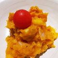あらめとサクラ's cooksnap of when they made ＊クリームチーズ入り南瓜サラダ＊.