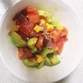 幸せちゃんmam's cooksnap of when they made アボカドの簡単さっぱりサラダ.
