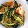 ユーロン's cooksnap of when they made 厚揚げと青梗菜の油淋鶏タレ炒め.