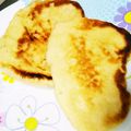 choco831's cooksnap of when they made 簡単☆フライパンでふんわりナン！.