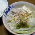 みき☆ハチ's cooksnap of when they made 豚の味噌仕立てしょうが焼き鍋＠フライパン.