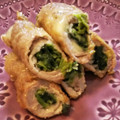 chamekichi's cooksnap of when they made ほうれん草とチーズの豚肉巻き.