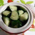 クックるん☆戦隊's cooksnap of when they made きゅうりナムル☆.
