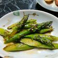 蒼碧mama's cooksnap of when they made アスパラのハニーマスタード炒め.