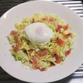 もぐ・ω・くま's cooksnap of when they made レンジで簡単春キャベツと半熟卵の温サラダ.