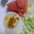 つよまり's cooksnap of when they made ゆでたまごにカレー粉.