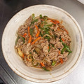 ゆづままきいこ's cooksnap of when they made 【超簡単】牛肉と玉ねぎの甘辛柚子胡椒炒め.