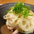 yu-ka-mama's cooksnap of when they made れんこんとかまぼこのサッパリ梅和え.