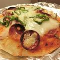 sunita's cooksnap of when they made 魚グリルで簡単で簡単！スタンダードなピザ.