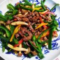 たくママ0226's cooksnap of when they made 青椒肉絲 ～牛肉とピーマンの炒め物～.