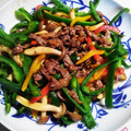 たくママ0226's cooksnap of when they made 青椒肉絲 ～牛肉とピーマンの炒め物～.