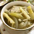 ☆Rokko☆'s cooksnap of when they made 【低糖質な食事】たけのこともやしのスープ.