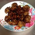 クックEAKVSQ☆'s cooksnap of when they made 豚こま×大豆の肉だんご【甘辛】.