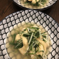 liarra's cooksnap of when they made 油揚げと水菜の煮物【柚子胡椒風味】.