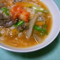 miminime's cooksnap of when they made 簡単寒い日【キムチクッパ】スープご飯ね♪.