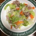ちゃぎー's cooksnap of when they made ごま油とダシダで簡単野菜炒め.