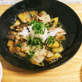 もぐドン's cooksnap of when they made ナスと豚肉の重ね焼き♪大根おろし添え♪.