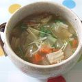 moruchama's cooksnap of when they made 残り野菜で☆具沢山野菜スープ.