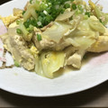 なるこォ's cooksnap of when they made キャベツと豆腐の卵とじ.