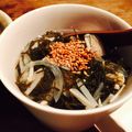 kaokaofood's cooksnap of when they made 食物繊維たっぷり☆もずくとえのきのスープ.