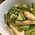 クックMVKC6M☆'s cooksnap of when they made ササミときゅうりの胡麻和え.