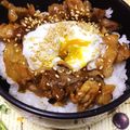 ミルキーーウェイ's cooksnap of when they made 間違いない！♡ 塩ダレ風 豚丼.