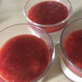 Yokchina's cooksnap of when they made なめらかとろ～ん♪　苺ブラマンジェ♡.