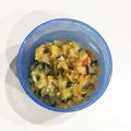 なつき☆ミ's cooksnap of when they made 離乳食中期☆鶏挽肉と彩り野菜のおうどん.